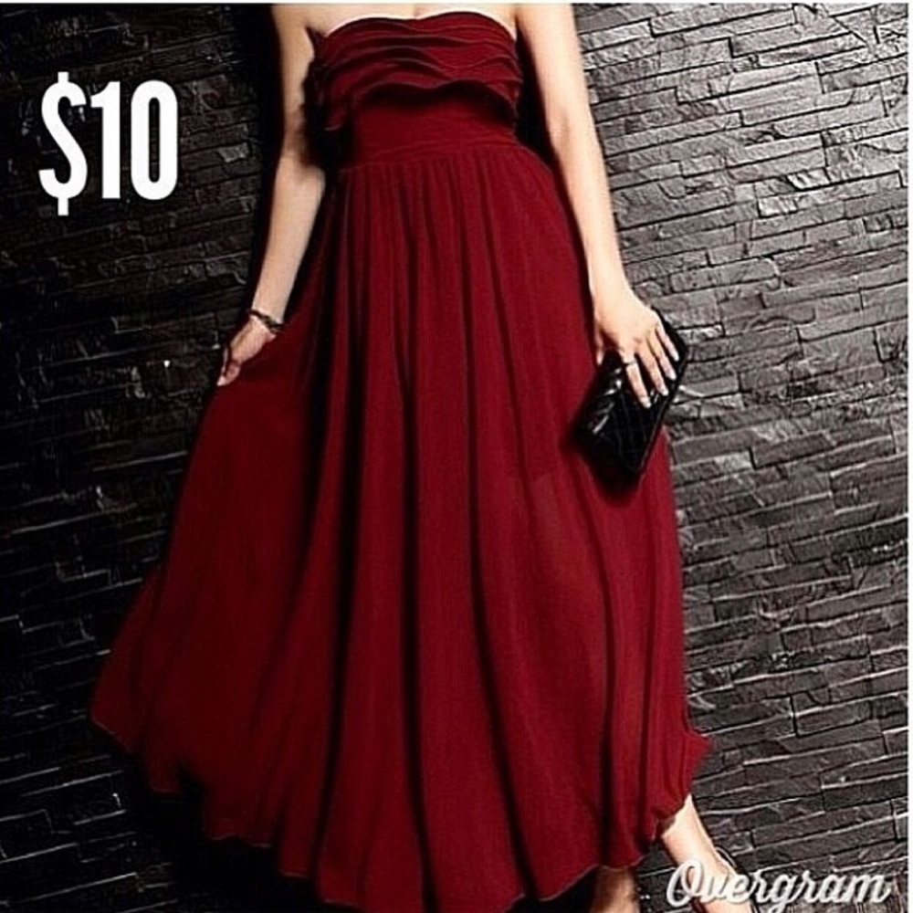 Red dress
